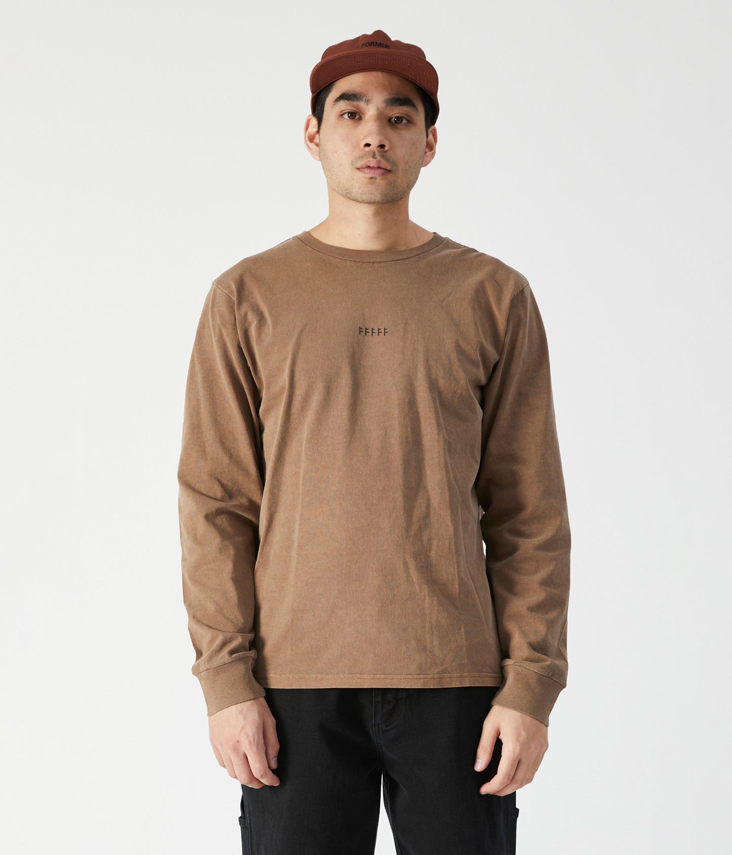 CRUX LS T-SHIRT // WASHED COPPER