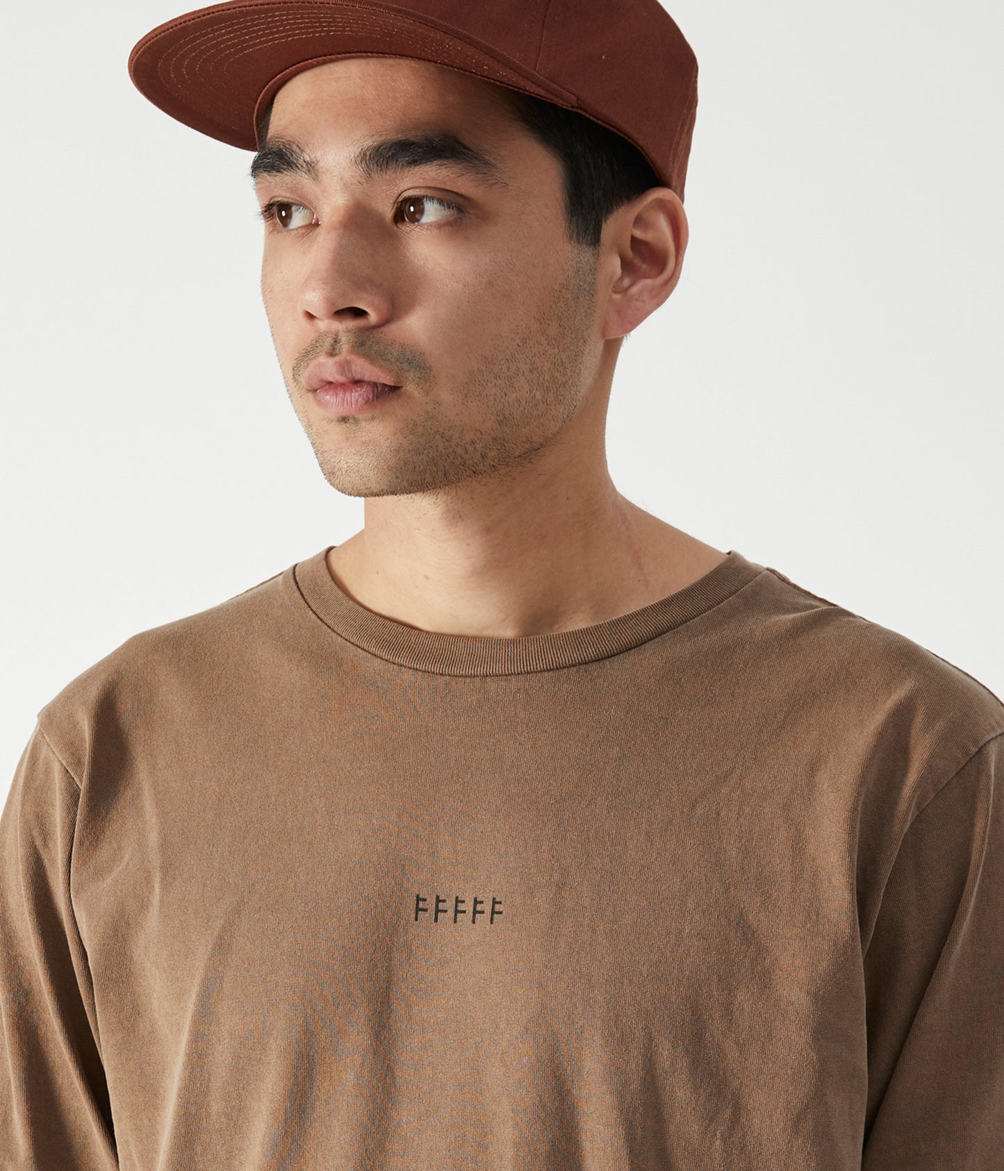 CRUX LS T-SHIRT // WASHED COPPER