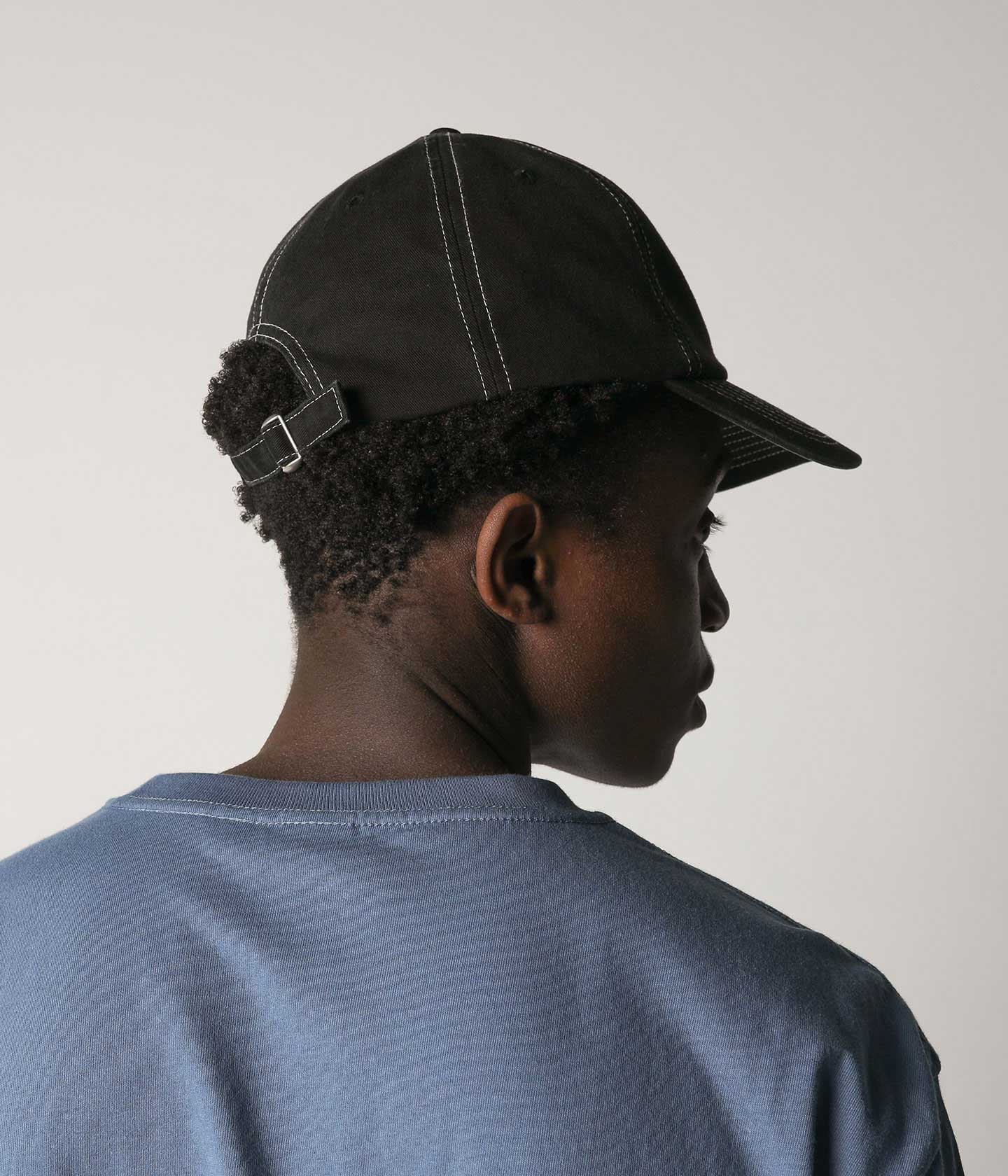 FRANCHISE SLANT CAP // BLACK