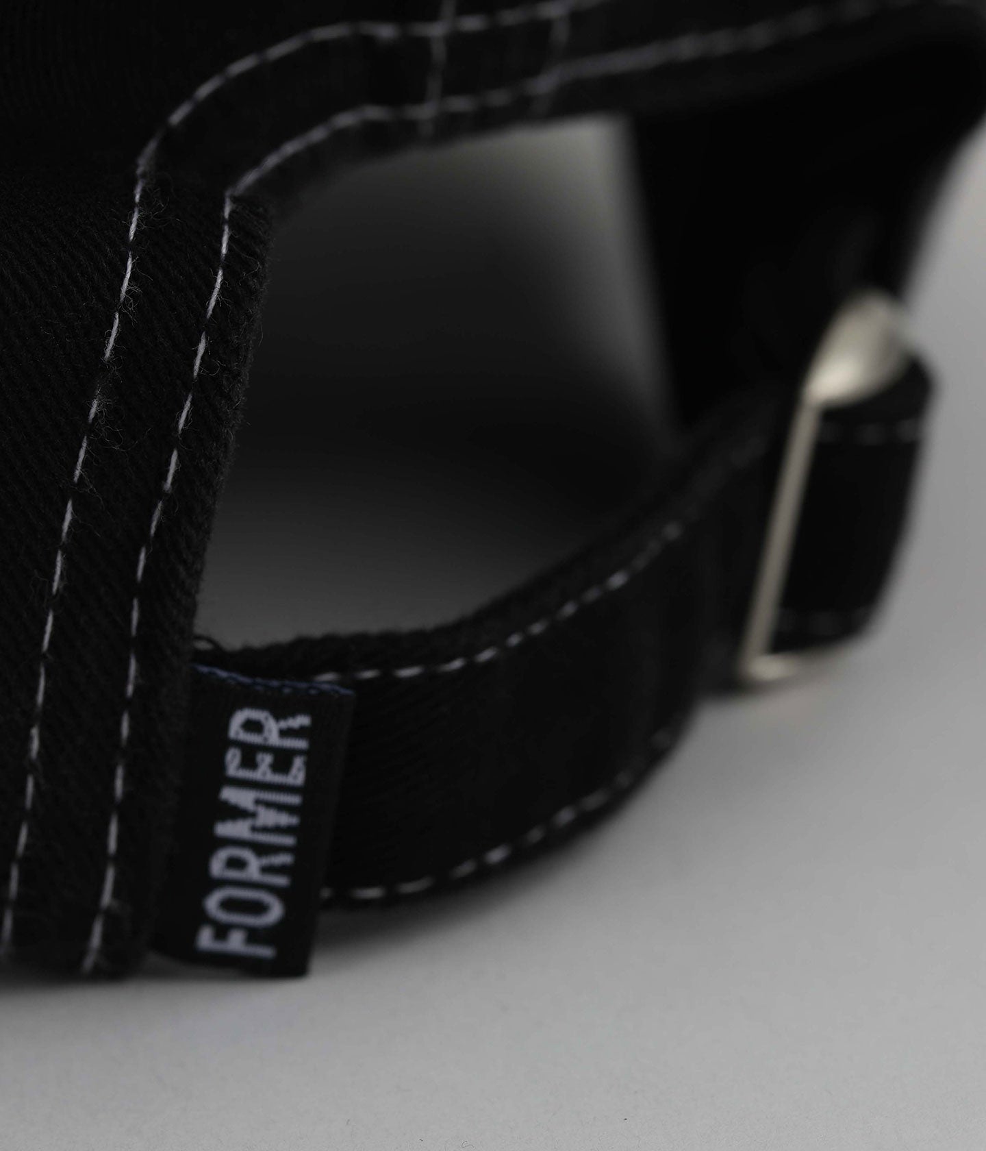 FRANCHISE SLANT CAP // BLACK