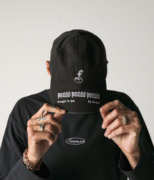 PRESS CAP // BLACK