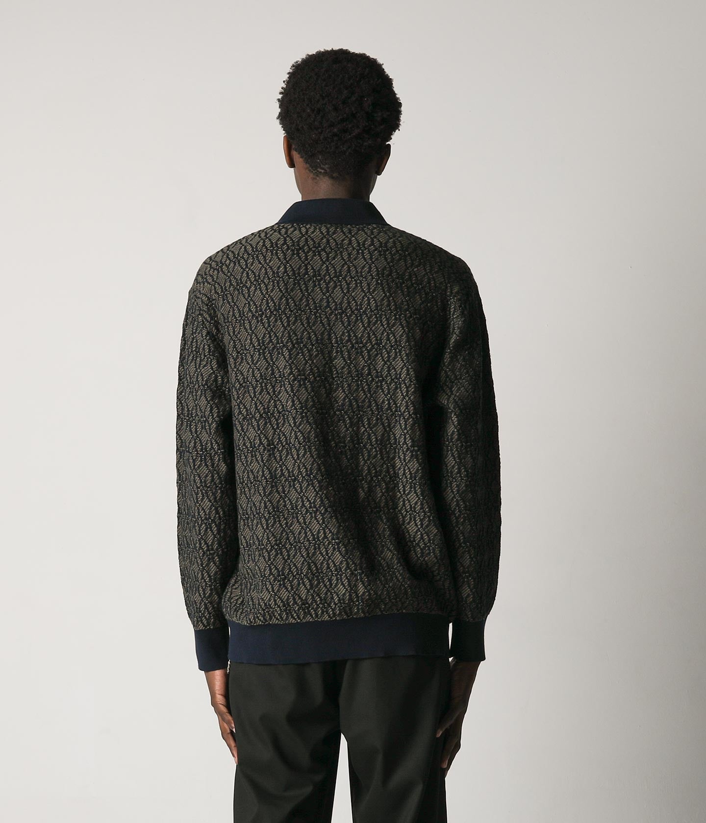 EXPANSION KNIT // ARMY-NAVY