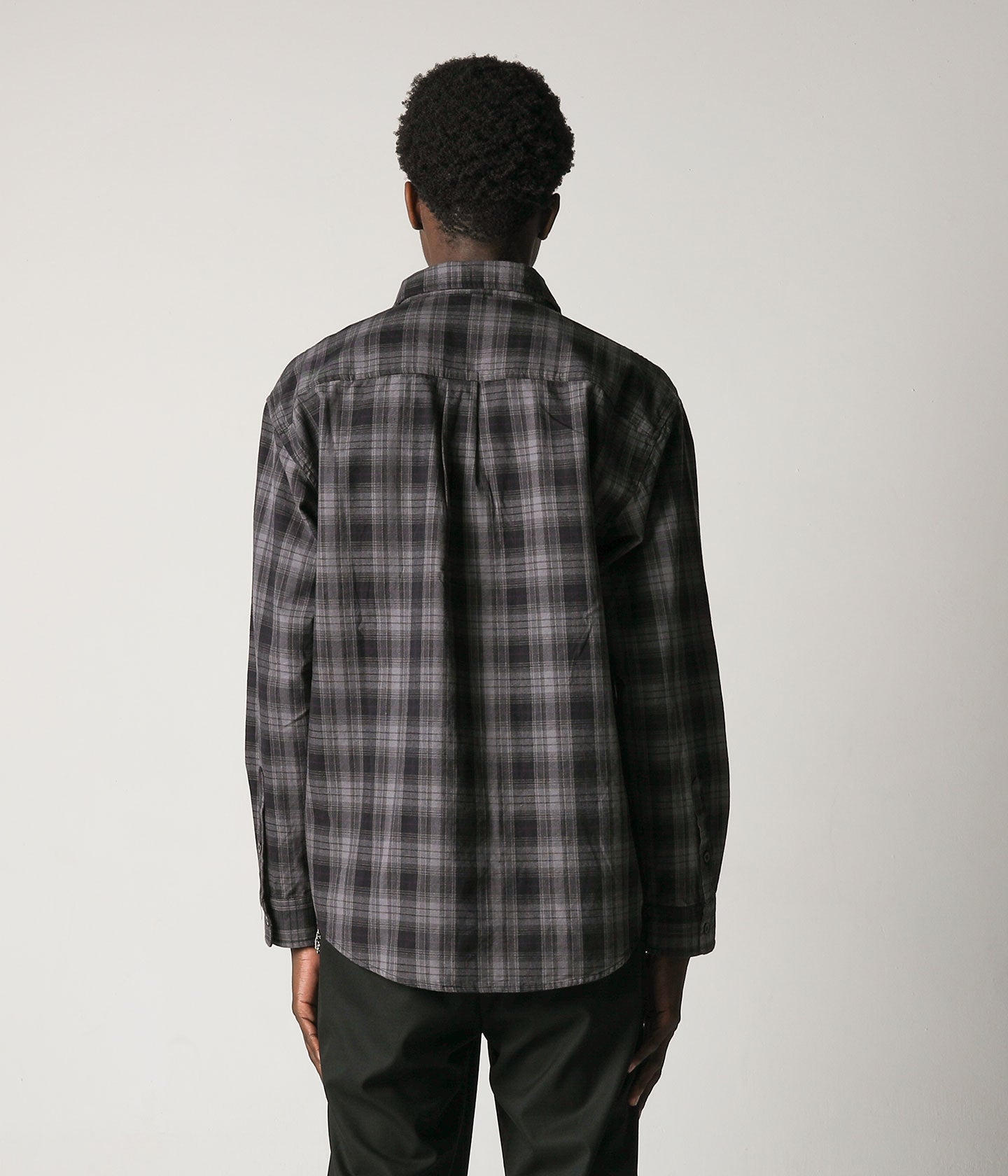 VIVIAN PLAID SHIRT // SHADOW