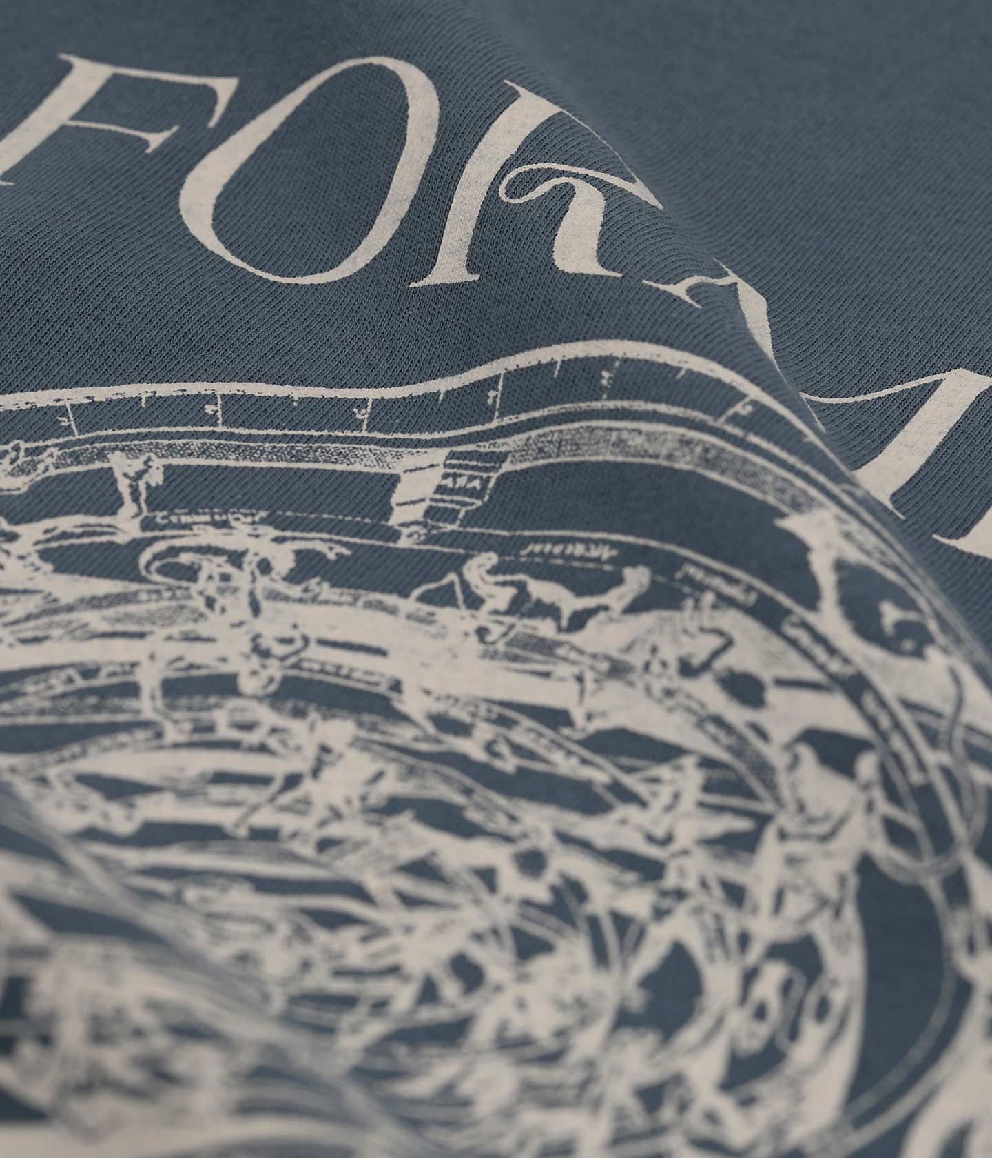 CIRCULATE T-SHIRT // CADET
