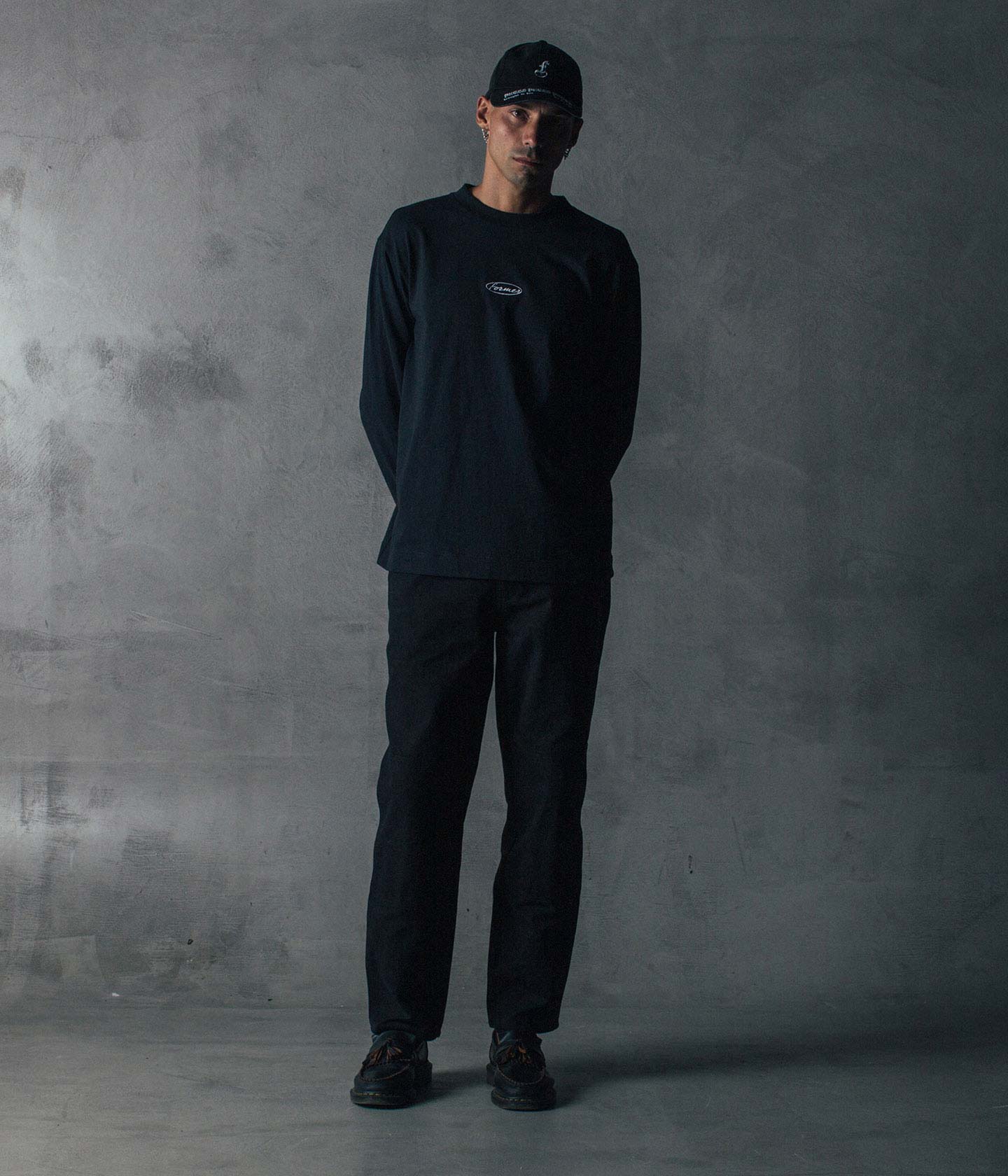 FAINT LS T-SHIRT // BLACK