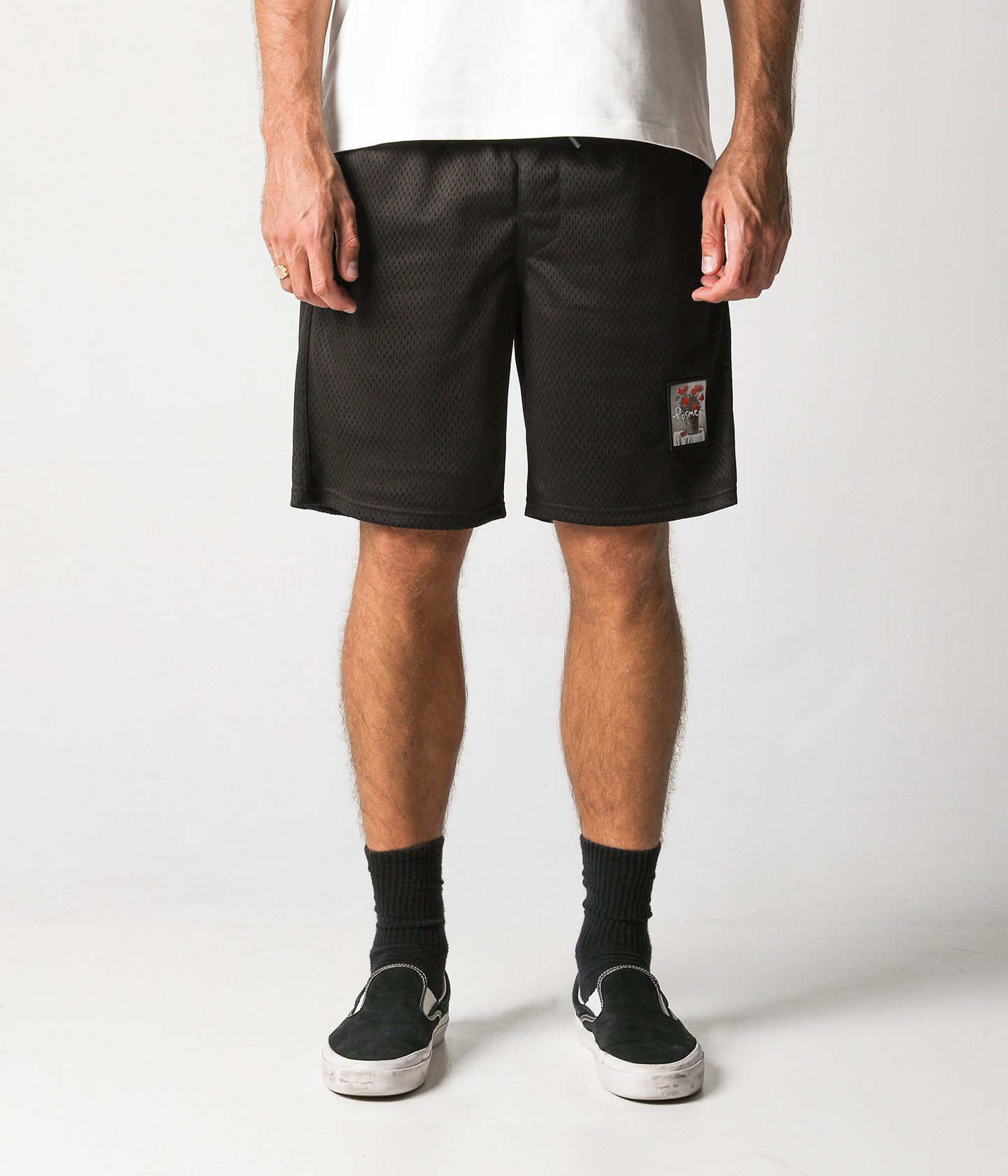 STILL LIFE BALL WALKSHORT // BLACK