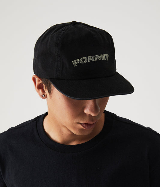 LUX TO BURN CAP // WASHED BLACK