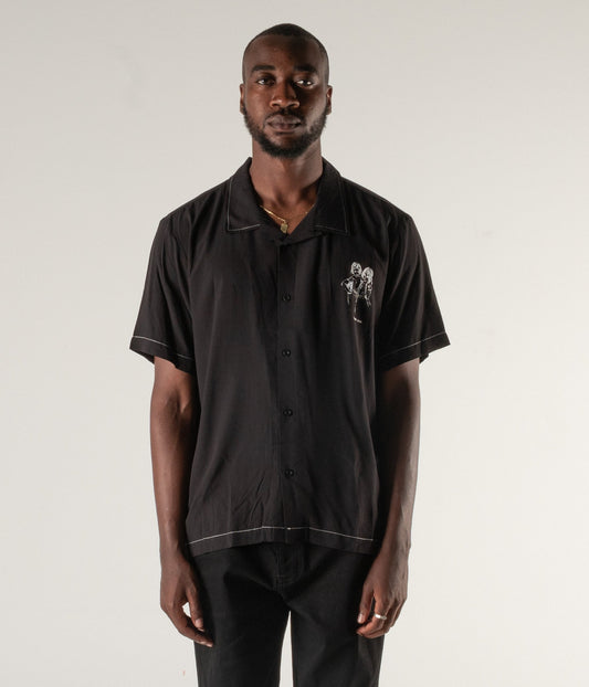 MARILYN DISINTEGRATE SS SHIRT // BLACK